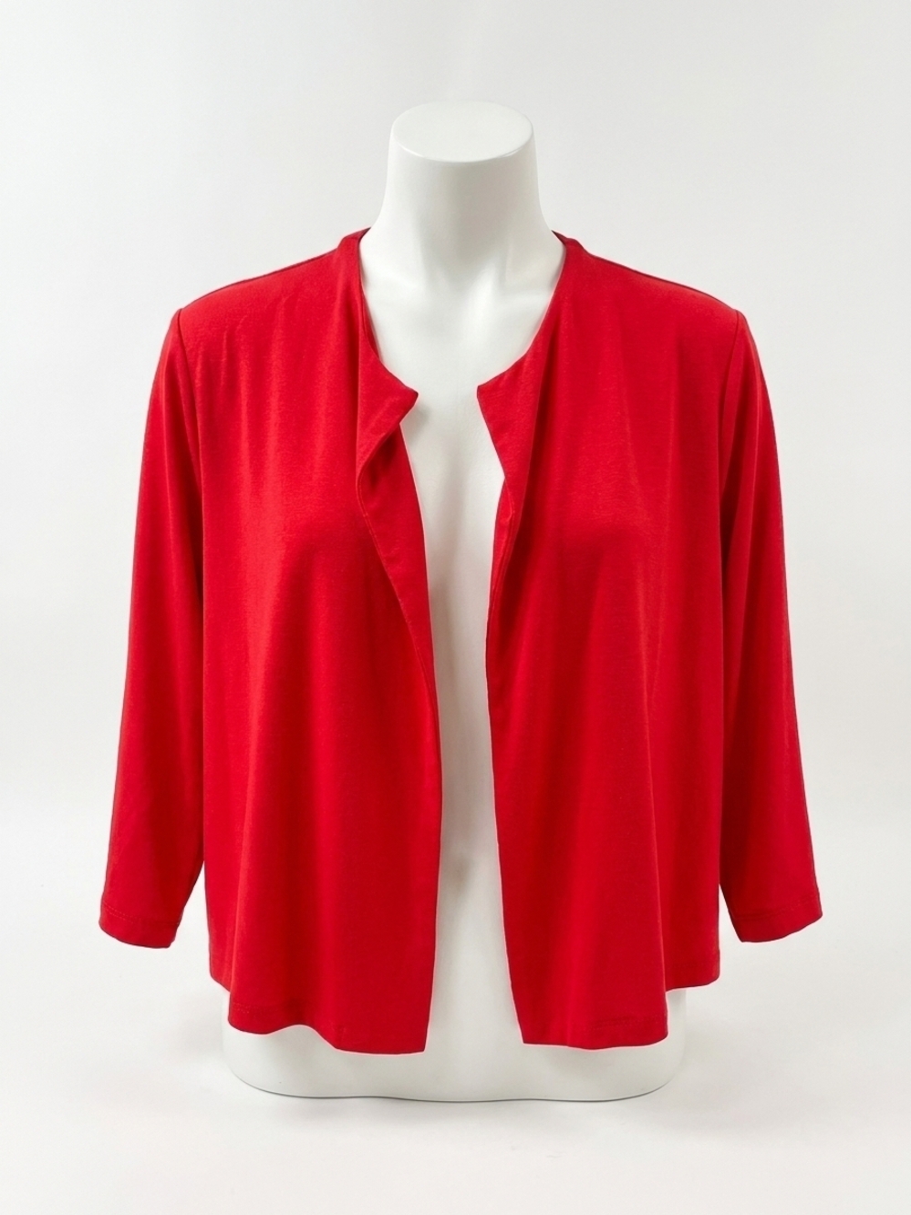 NEW SYMPLI women's bamboo boloro cardigan in lipstick